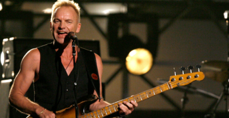 Sting en het zinkende schip