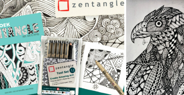 Win met Zin! 5x Zentangle pakket!