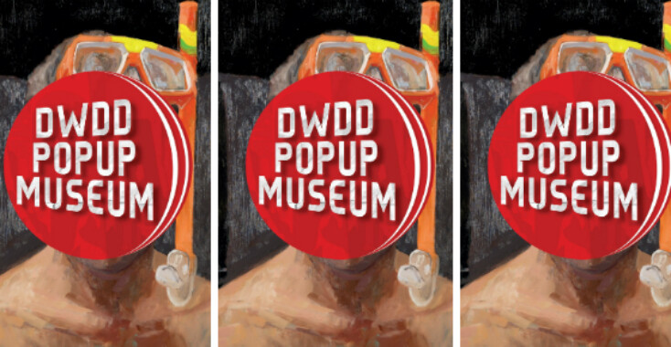 Pop-up kunst van DWDD