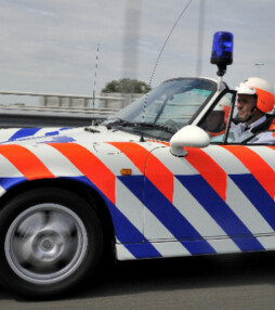 Politie te Porsche