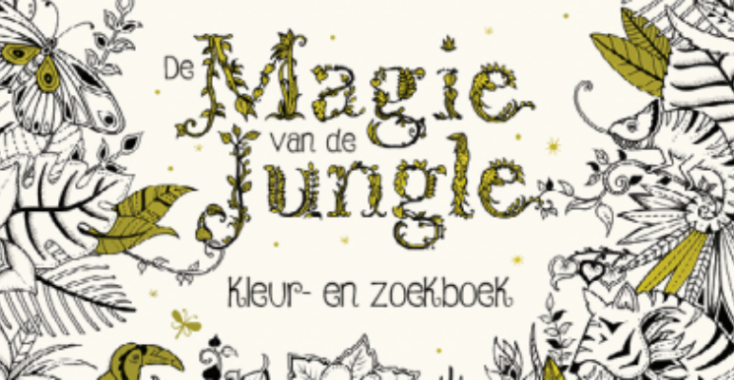 Win het kleurboek <em>De magie van de jungle</em>