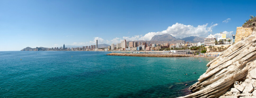 Winterzon in Benidorm