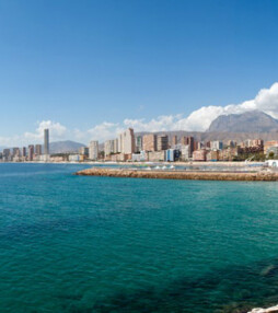 Winterzon in Benidorm