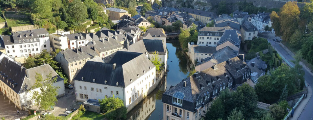 Het Franse gevoel in Luxemburg Stad