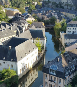 Het Franse gevoel in Luxemburg Stad