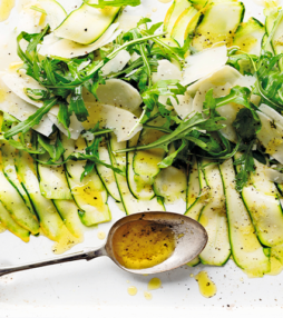 Courgette carpaccio