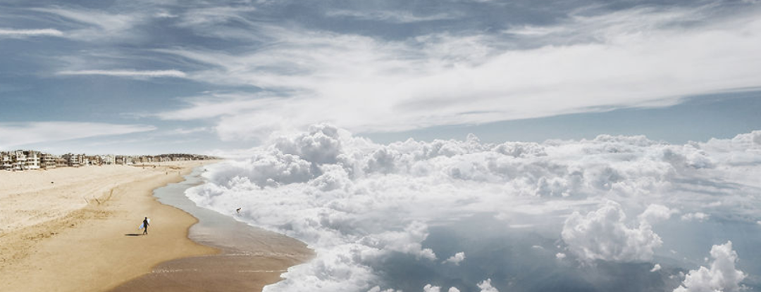 Zwemmen in de wolken