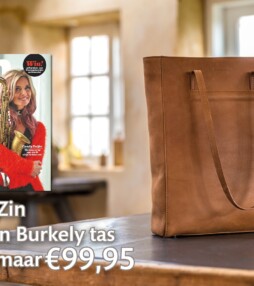 AANBIEDING | 13x Zin + leren Burkely tas