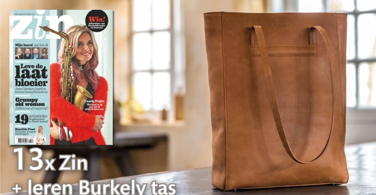 AANBIEDING | 13x Zin + leren Burkely tas