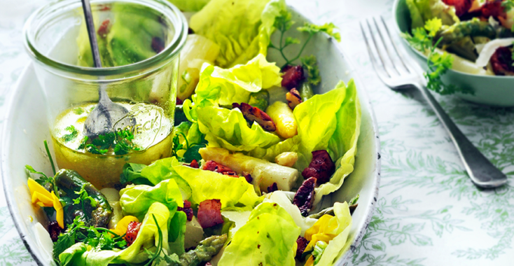 Asperges zijn ook verrukkelijk in salades!