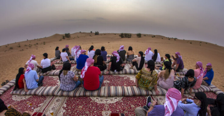 Dwalen door het oude Dubai