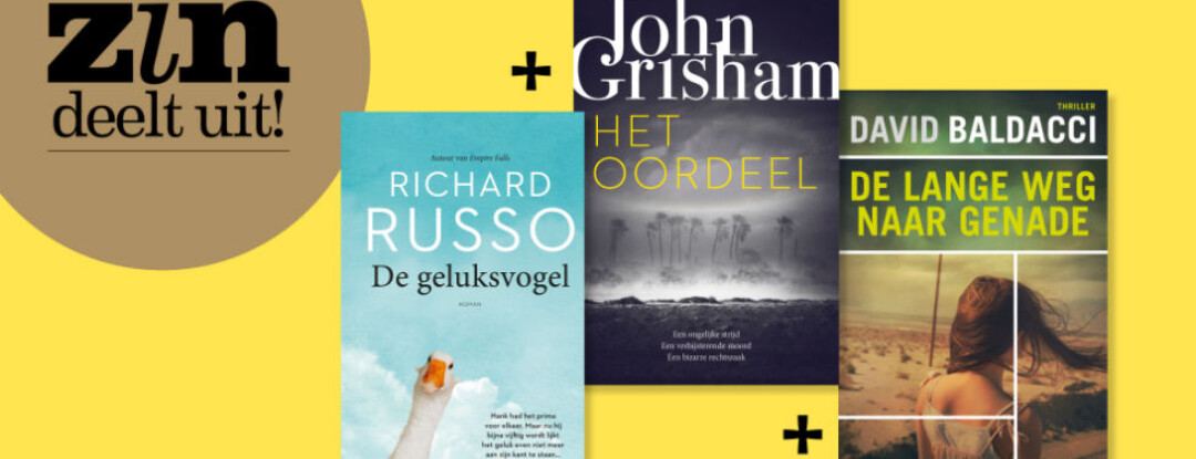 Win 3 geweldige bestsellers!