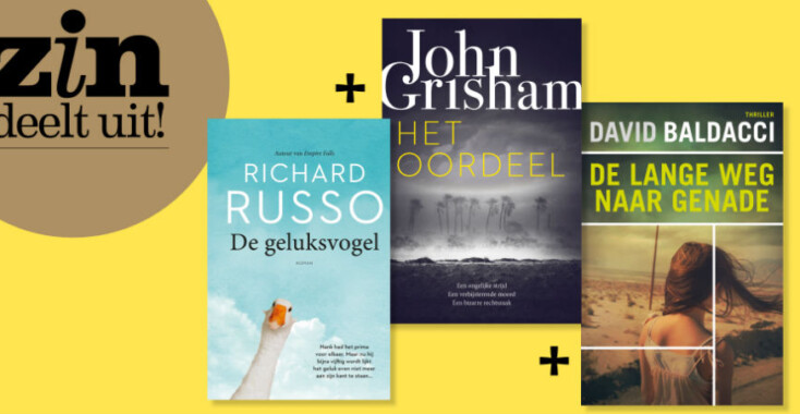 Win 3 geweldige bestsellers!