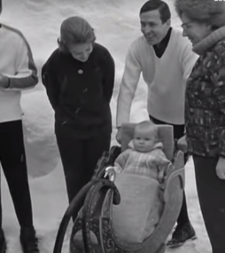 Kijken! Nostalgische plaatjes van Prinses Beatrix op wintersport