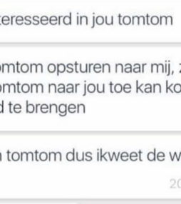 Grappige conversaties over aankopen op Marktplaats