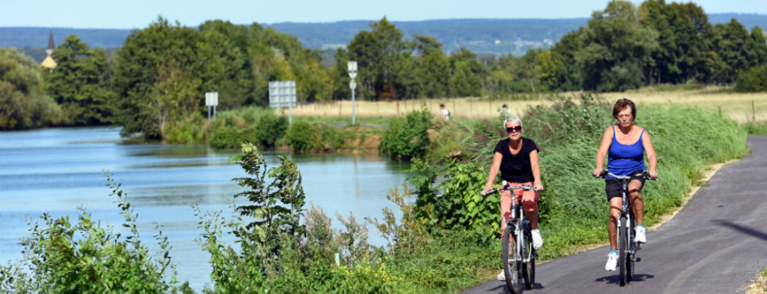 De Maasfietsroute is prachtig!