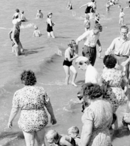 Zo gingen wij vroeger naar het strand