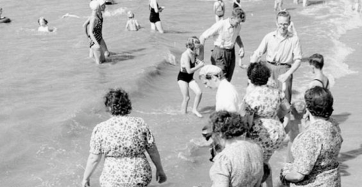 Zo gingen wij vroeger naar het strand