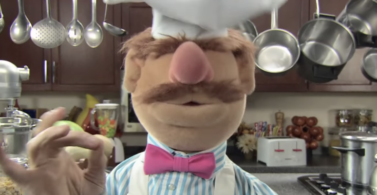 Zó grappig! The Swedish Chef (van The Muppets) maakt popcorn