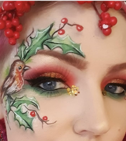 Zoek je nog Kerst-make-up? Dit kan natuurlijk ook nog!