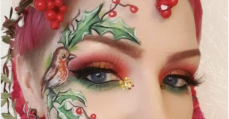 Zoek je nog Kerst-make-up? Dit kan natuurlijk ook nog!