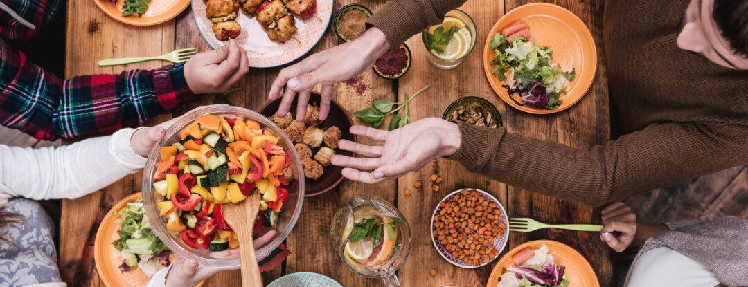 Eten wat de pot schaft