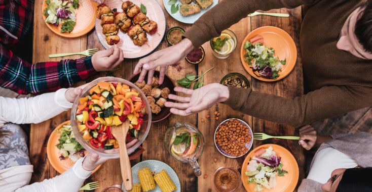 Eten wat de pot schaft