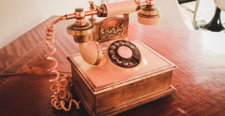 9 x vintage telefoons