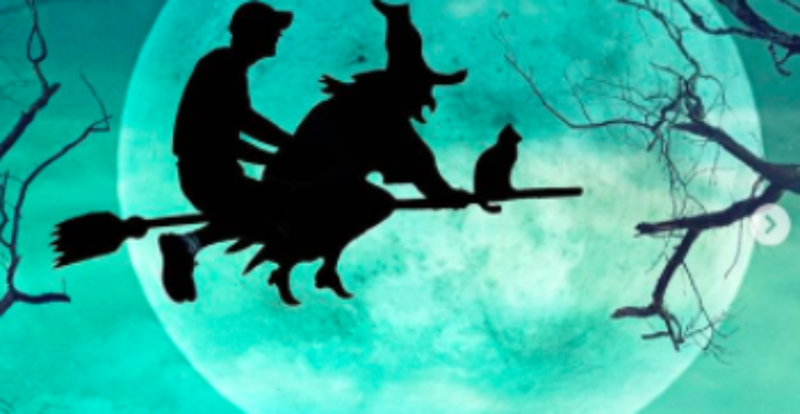 Kunstzinnige Halloween silhouetten