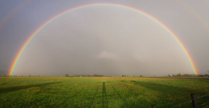 Een stralende sterrenhemel, mooie bliksemschicht of regenbui