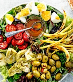 Een plaatje toch, deze salade niçoise?