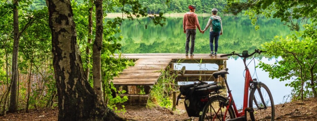 Cruisen per e-bike door het Mecklenburgse merengebied