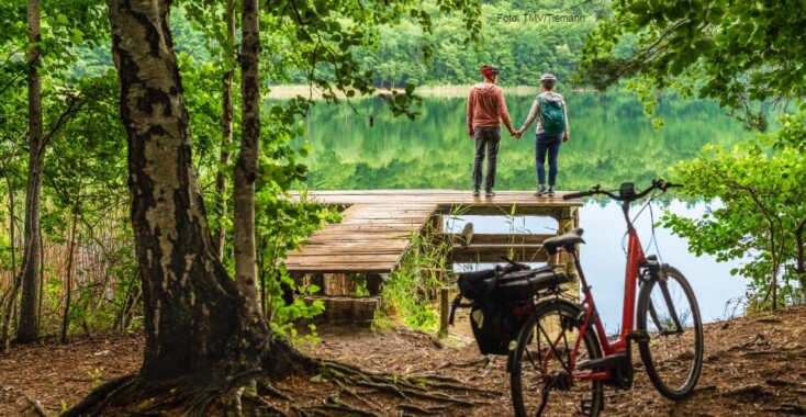 Cruisen per e-bike door het Mecklenburgse merengebied