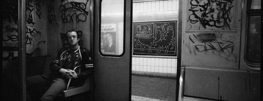 Muurschildering van Keith Haring naar Nederland