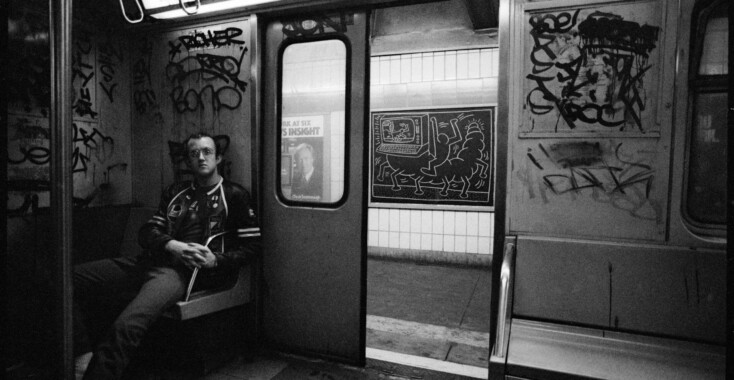 Muurschildering van Keith Haring naar Nederland