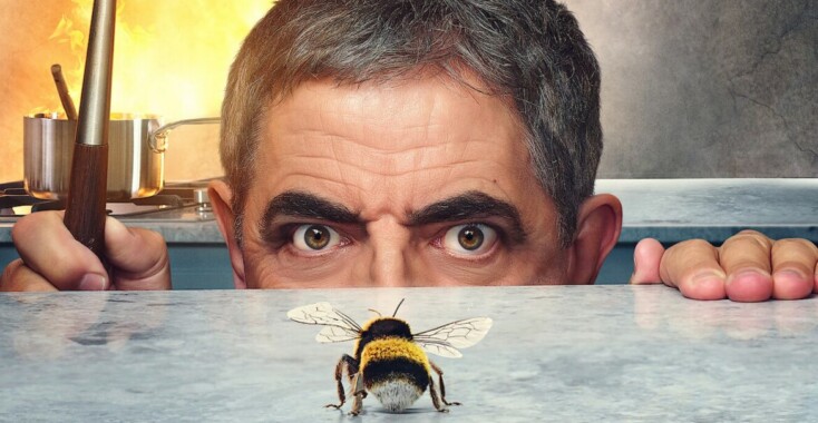 Lekker lachen: Rowan Atkison in Man Vs Bee