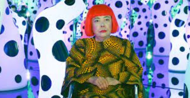 De gestipte wereld van Yayoi Kusama