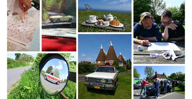 Kent’s finest: Classic car rally Zuid- Engeland