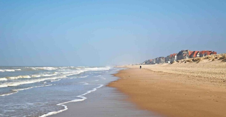 Onthaasten aan de Vlaamse kust